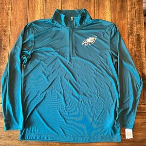 Philadelphia Eagles Quarter-Zip Pullover